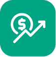 Supports business scaling icon